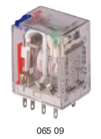 Mini Industrial Relay 5A 24VDC Number of contact :4