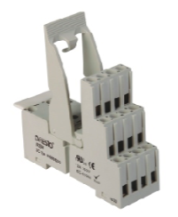 Relay sockets  10A/300VAC 4 contact