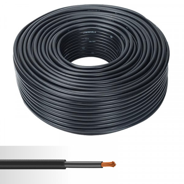 Cable Cuivre Souple 1x16mm2 Noir