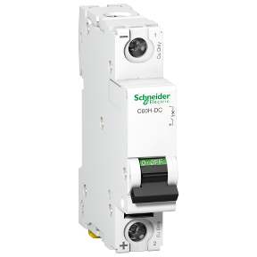 SCHNEIDER - Electric Circuit Breaker C60H-DC 250VDC 15A 1P C