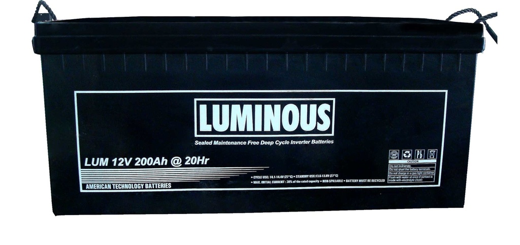 Luminous 200AH/12V Battery