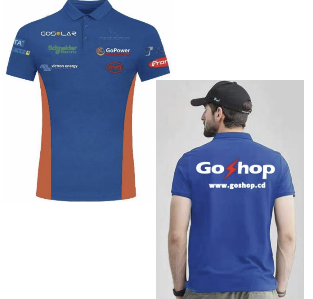 Polo GoShop 2022 - BLEU