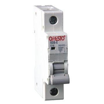 Onesto MCB AC KC6-K C Curve, 6kA,1P,2A