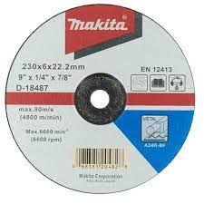 [MAK-d-18487] Makita Original Disque à Meuler Acier 230X6X22mm-a24r