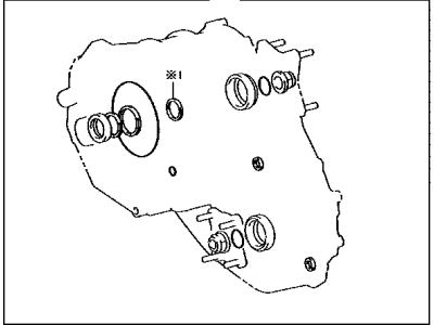 [04362-60871] Kit de Joints de la boîte de vitesses L200