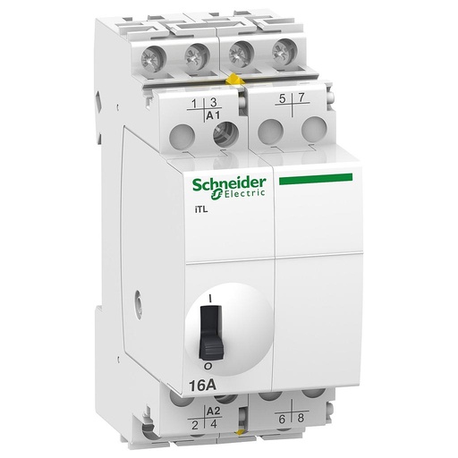 [SE-A9C30814] Schneider Electric ACTI9 ITL 16A 4NO 230/240VAC 110VDC 50-6