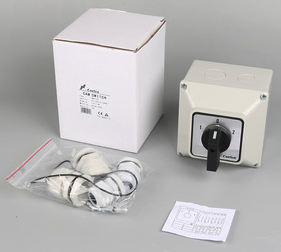 [CS26-250] CS26-250 Manual Switch with Box, 1-0-2, 3P, 250A,440V