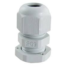 [RAL-7001-36] Cable gland plastic - IP68 - PG 36 - clamping capacity 22-32 mm - RAL 7001 Grey