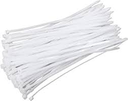 [GS-CT-48-200-W] GoShop Cable Tie White 4.8mm*200 100pcs/bag