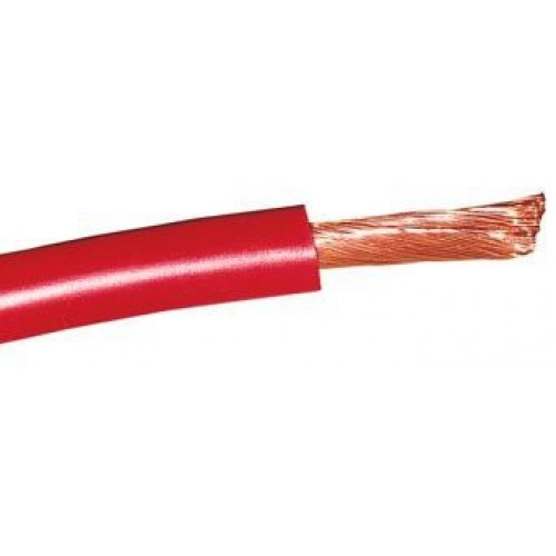 [CS1X10MM-ROUGE] Cable Cuivre Souple 1x10mm2 rouge