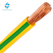 [CSVJ10MM] Copper Cable  / Cable Cuivre vert jaune 10mm²