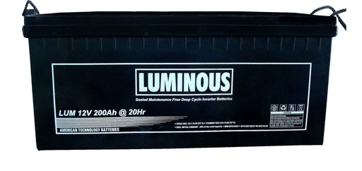 [200AH] Luminous 200AH/12V Battery