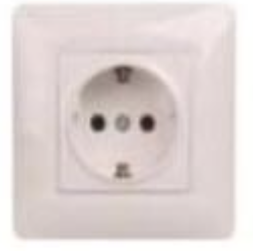 [OE-5803] European Socket 16A 250V One gang German