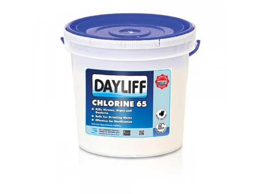 [DAYLIFF-CHLORINE-65-20kg] Dayliff Chlorine - 65, 20kgs